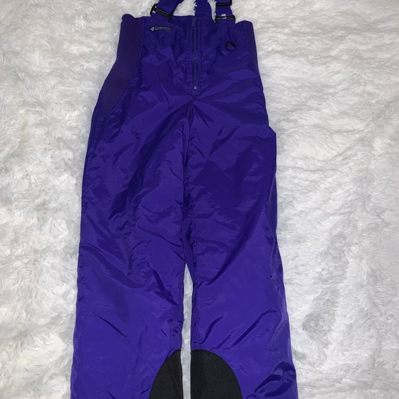 Columbia Bottoms Columbia Girls High Waisted Insulated Bib Overalls